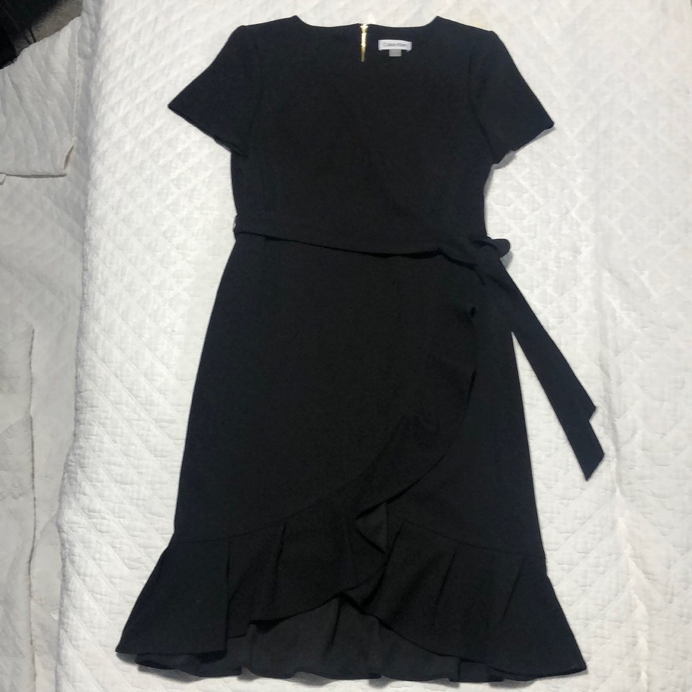 NWT Calvin Klein little black dress size 10